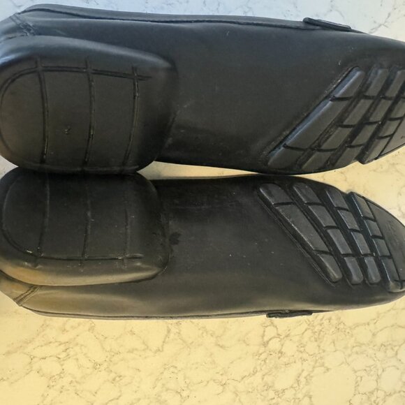 Salvatore Ferragamo Black leather Driving Loafers - Picture 7 of 11